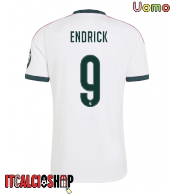 Real Madrid Endrick #9 Prima Maglia 2026-27 Manica Corta